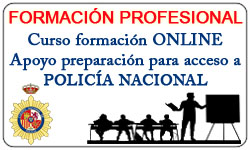 Curso de formación ONLINE para la Policía Nacional